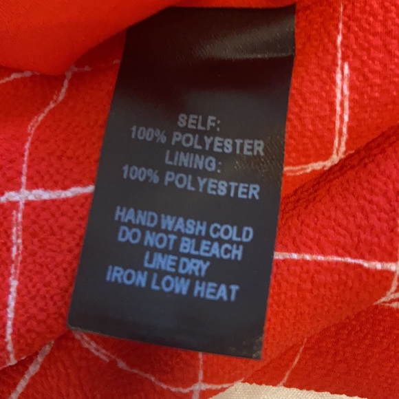 Lulus The Style Points Red Grid Print Swing Dress - Picture 11 of 11